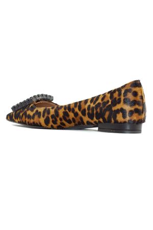 Amaia leopard ponyhair  ballet shoes ROBERTO FESTA | AMAIAMIELE